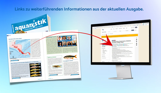 Weiterführende Links in aquaristik Ausgabe 3/2023