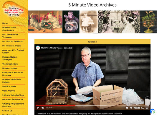 Antike Aquarien und mehr