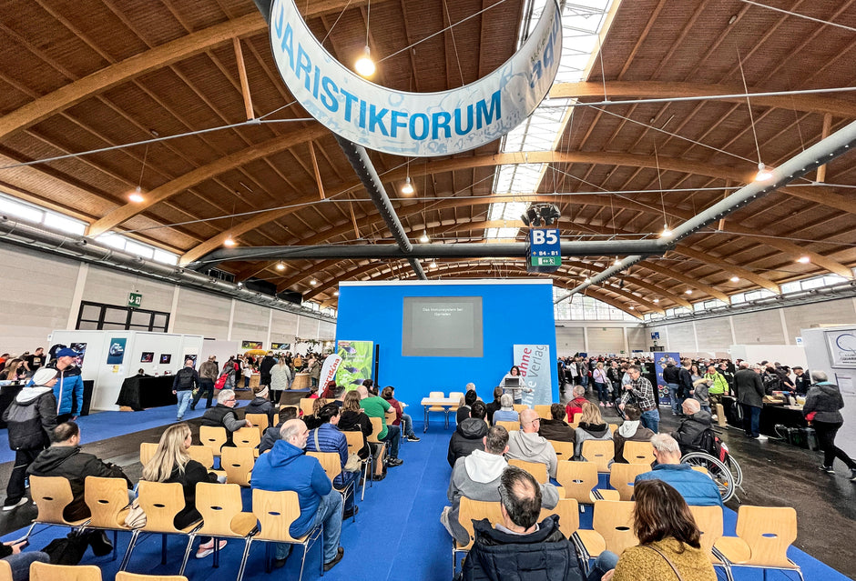 Aussteller begeistert von Aqua-Fisch