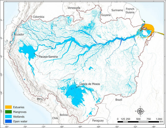Die globale Rolle der Süßgewässer Amazoniens